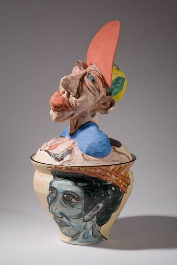 Charlie Mahon. Ceramic Sculpture & Painting Exhibition