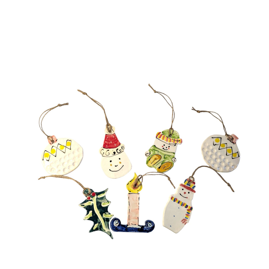 Grá Heart Christmas Baubles with all other Christmas decorations designs