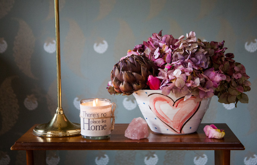 Stunning decorative bowl for your everyday use, hand painted with beautiful Pink Hearts.