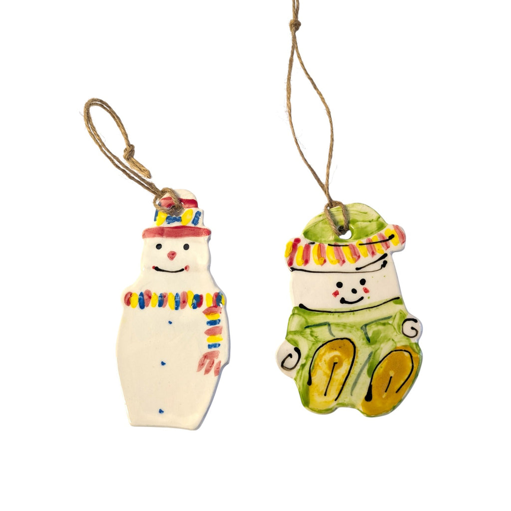 Santa's Helper Christmas Bauble with Snowman Christmas Bauble  for Christmas Tree Decorations Ireland